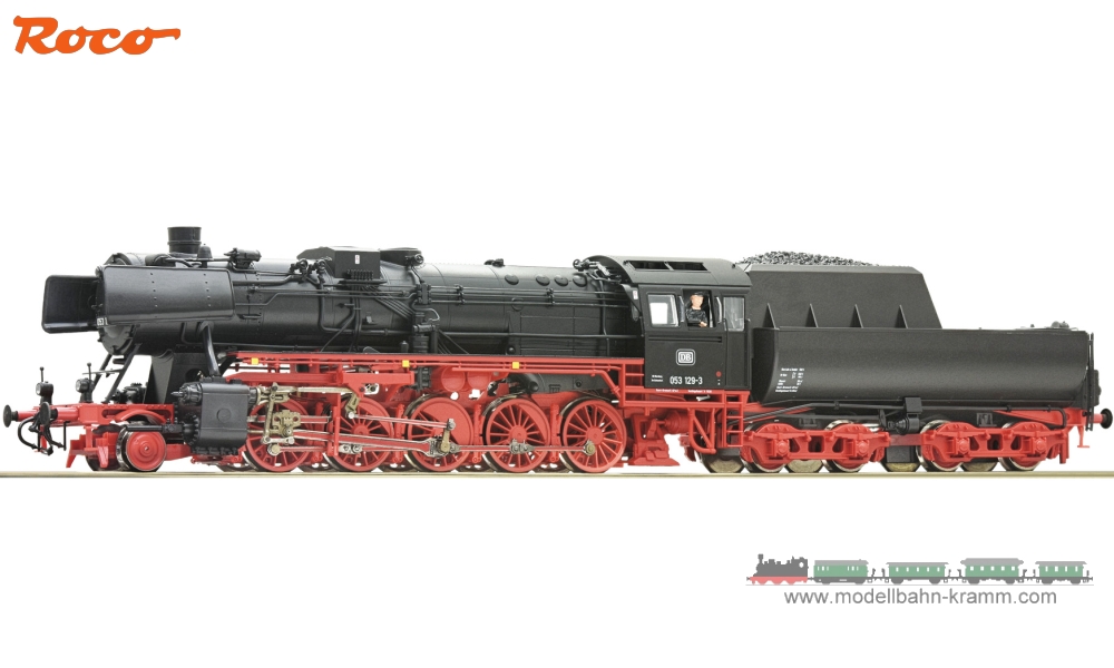 Roco 72140 H0-Spur Dampflokomotive 053 129-3 der DB