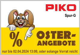 Piko Piko - G / 1:22,5 - Lok + Wagen - Oster Angebote